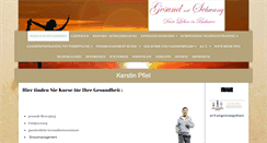 Desktop Screenshot of gesund-mit-schwung.com